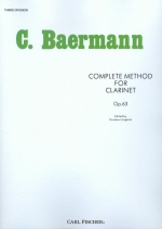 Baermann : Complete Method for Clarinet - 3rd Division