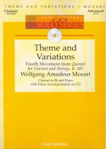 Mozart : Theme and Variations (Fourth Movement from Quintet )