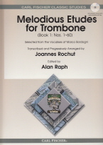 Rochut : Melodious Etudes for Trombone book 1