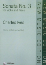 Ives : Sonata No.3 for Violin and Piano