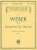 Weber : Concertino, Op. 26 for Clarinet and Piano