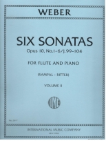 Six Sonatas, Opus 10: Volume II (RAMPAL, Jean-Pierre, RITTER)