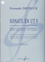 Decruck : Sonate En Ut Diese