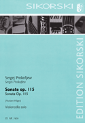 Prokofiev : Sonata, op. 115