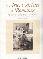Arie, Ariette e Romanze Volume 2 For Medium and High Voice
