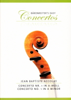 Accolay Violin Concerto Nr. 1 a Minor