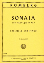 Sonata in B flat major, Opus 38, No. 3 (JANSEN)