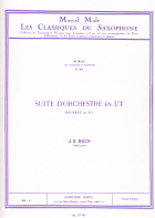 Bach : Classique Saxophone Sib, No. 71 Bourree (Mule)