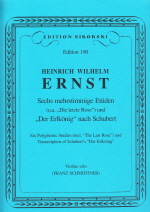 Ernst : 6 Polyphonic Etudes for Violin