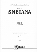 Smetana : Trio in G Minor, Op. 15 for Violin,Cello,Piano