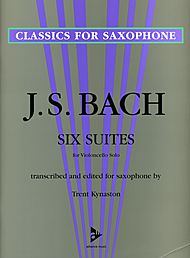 Bach : Six Suites for Violoncello Solo (transcribed for saxophone solo)