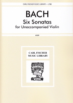 Bach : Six Sonatas for Unaccompanied Violin