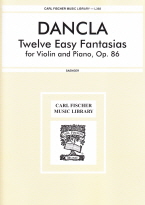 Dancla : Twelve Easy Fantasias, Op. 86