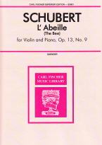 Schubert : L'Abeille (The Bee), Op. 13, No. 9