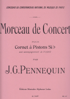 Pennequin : Morceau de Concert