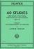 40 Studies: High School of Cello Playing, Opus 73, Cello II part (ENYEART, Carter)
