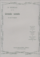 Kuhlau: Grande Sonate En Mib Majeur Opus 64