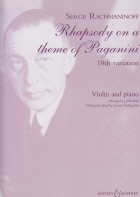 Rachmaninov : Rhapsody on a Theme of Paganini