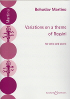 Martinu : Variations on a theme of Rossini