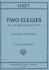 Two Elegies, No. 1 (S. 130) and No. 2 (S. 131)