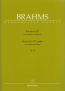 Brahms : Sonata in G major for Violin and Piano op. 78