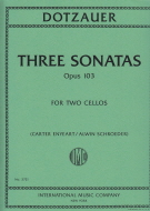 Three Sonatas, Opus 103 (SCHROEDER, Alwin, ENYEART, Carter)