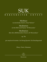 Suk: Meditation on the Old Czech Hymn "St Wenceslas" for String Quartet op. 35a