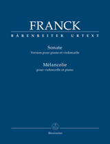 Franck: Sonata / Melancolie
