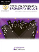 Stephen Sondheim Broadway Solos for Alto Sax