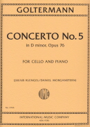 Concerto No. 5 in D minor, Opus 76 (KLENGEL, Julius , MORGANSTERN, Daniel)