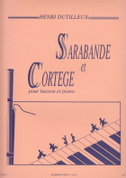 Sarabande Et Cortege - Basson Et Piano