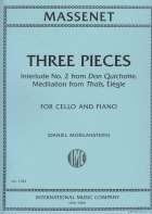 Three Pieces: Interlude No. 2 , Meditation , Elegie (MORGANSTERN, Daniel)