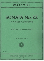 Sonata No. 22 in A major, K. 305/293d (JUTT, Stephanie)