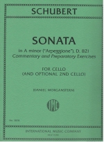 Sonata in A minor "Arpeggione", D. 821, Commentary and Preparatory Exercises (MORGANSTERN, Daniel)