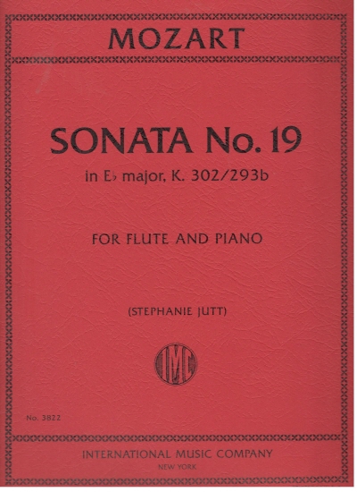 Sonata No. 19 in E flat major, K. 302/293b (JUTT, Stephanie)