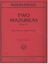Two Mazurkas, Op. 12 (GREIVE, Tyrone)