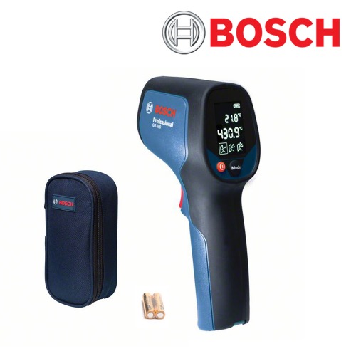 보쉬 GIS500 적외선 온도 측정기 비접촉 온도계 표면 온도감지 AA건전지 0601083480
