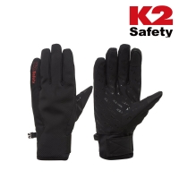 K2 이지웜장갑 블랙 M L 겨울용 방한 방풍 보온 등산용품 오토바이 스마트터치 장갑