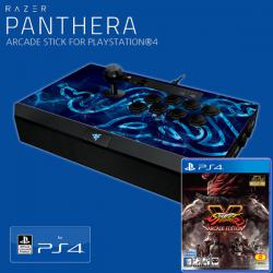 PS4 레이저 판테라 아케이드 스틱 + 스트리트 파이터5 아케이드 에디션