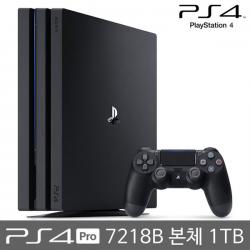 PS4 본체 프로 7218B (1TB) / PS4 PRO 블랙 / 단품
