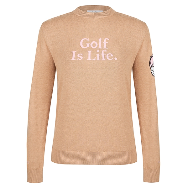 Golf is Life 스웨터 탄