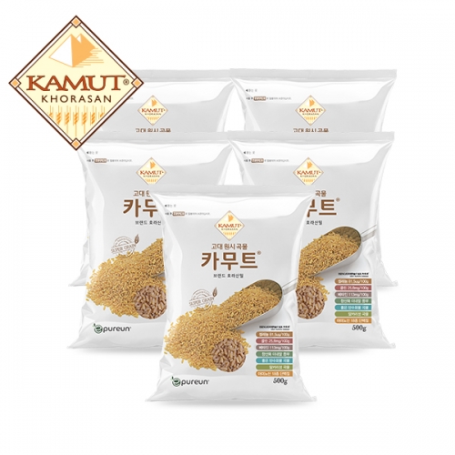 고대곡물 이집트 정품 카무트 쌀 밀 (500gX5봉)